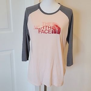 🍃 The North Face women's Standard Fit top shirt Sz L/G